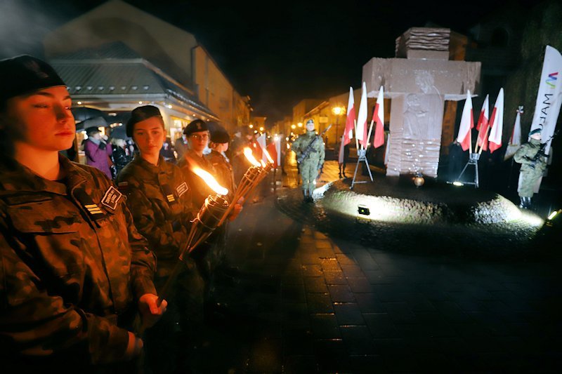 Uroczystość patriotyczna "Olkuszanie dla Niepodległej"